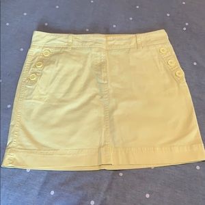 Vineyard Vines Yellow Skirt